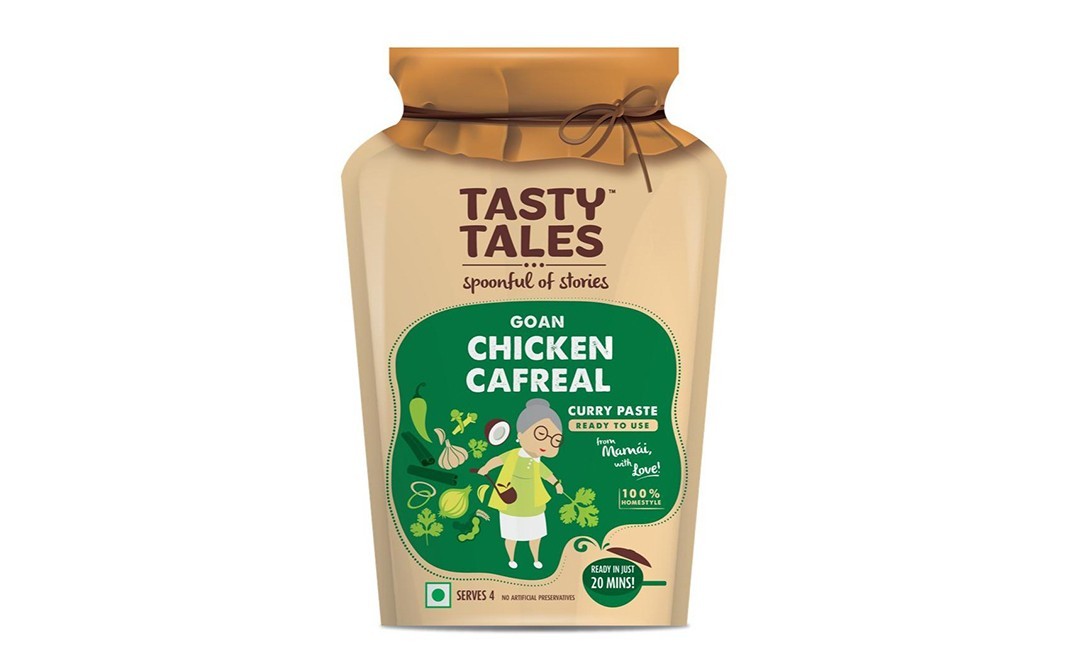 Tasty Tales Goan Chicken Cafreal    Pouch  150 grams